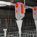 成都金崍農牧養豬場采用的萬春機械自動飼料線